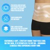StomaSafe Cool Ostomy Support Belt (M/L) | Light Compression Garment