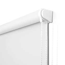 NUTRO CHILL Window Blinds, Blackout Blinds with Thermal Insulated, UV Protection Window Shades for Home, Door, Kitchen, Bathroom (33" W x 68" L, White)