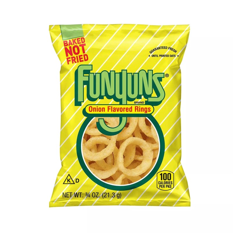 Funyuns Onion Flavored Rings, Snack Size, 0.75 oz., 50 pk.