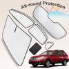 KMF 8pcs Thicken Full Window Sun Shades for Subaru Outback