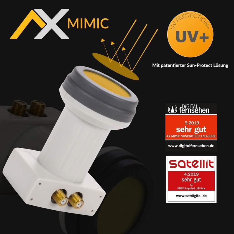 AX Mimic Sun Protect Digital Twin LNB Test 2x -