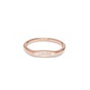 Pura Vida Rose Gold Lover Enamel Ring - Brass Base,