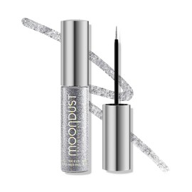 Urban Decay Moondust Glitter Eyeliner delineador líquido con glitter de larga duración Glamrock, 7.5ml                                                