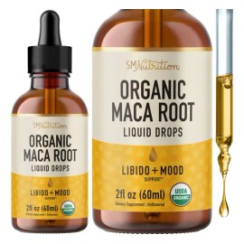 Smnutrition Maca Root Gotas Líquidas Orgánicas 2oz Energía