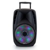 beFree Sound 15 Inch Portable Bluetooth Speaker with Sound/Volume Reactive