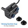 2Pcs DC5.5V-12V Mini Submersible Water Pump 1W-3W Small Fountain Pump