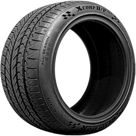 Gladiator X Comp H/P AS1 Passenger Car All-Season Performance Radial Tire-225/60R17 225/60/17 225/60-17 99H Load Range SL 4-Ply BSW Black Side Wall UTQG 420AAA