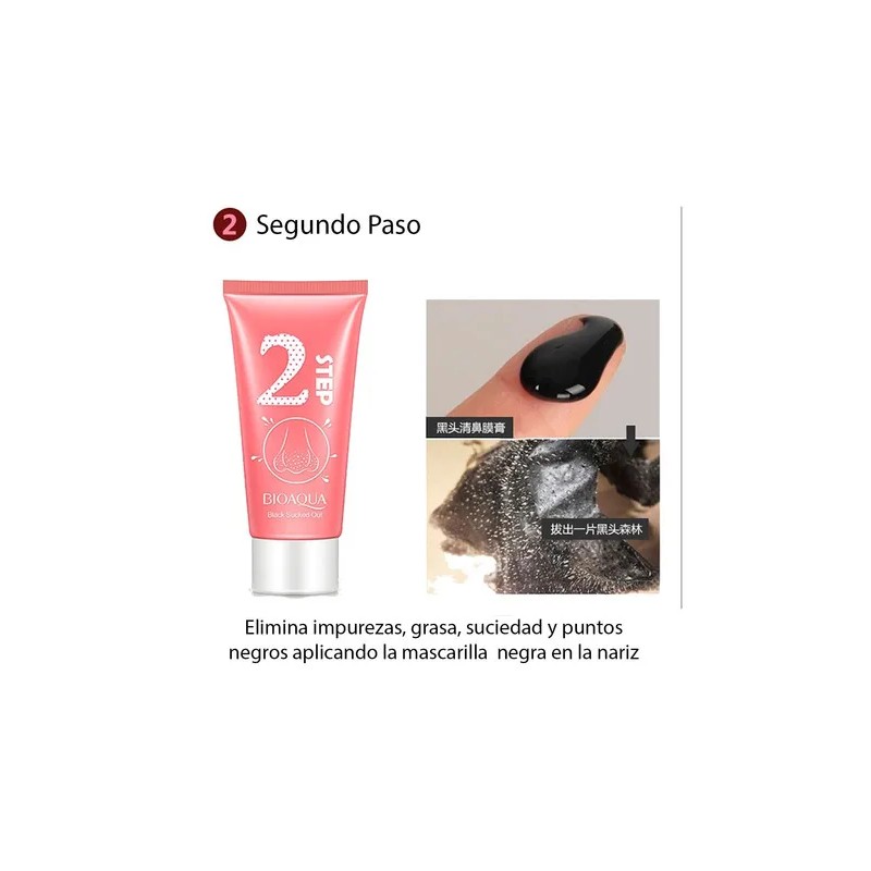 Holika Pig Nose Puntos Negros 3 Pasos Anti Acne Aclarante