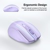 TECKNET Wireless Mouse (BT5.0/3.0 & 2.4G) Rechargeable 4800 DPI Silent