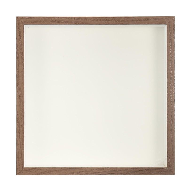 PATIKIL 7x7 Shadow Box Frame, Wooden Dried Flower Floating Photo