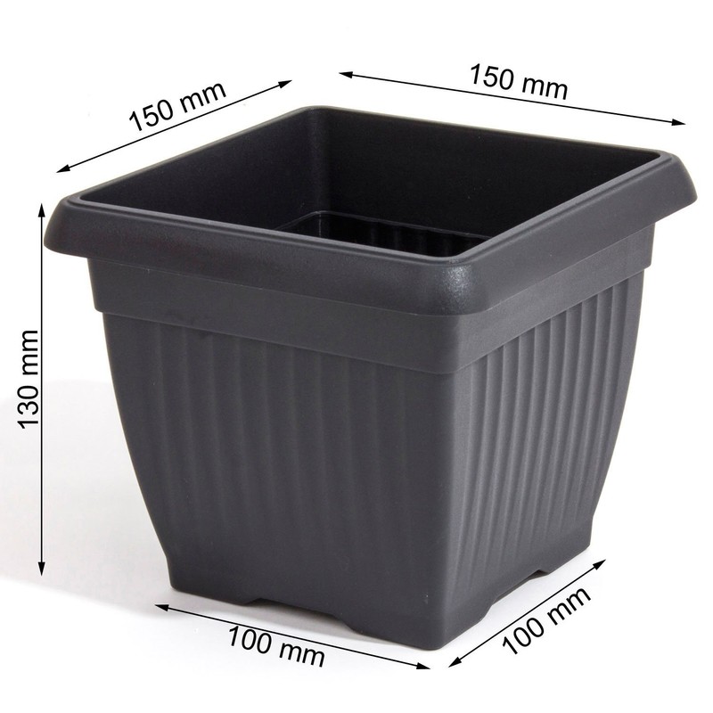Prosper Plastic dkwt15-s433 15 x 15 x 13 cm "Terra