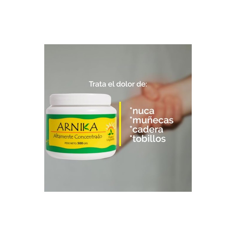 Pomada Árnica Altamente Concentrada Crema Corporal Alivio Anti Calambres Musculares