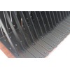 20 Pack L11" x H 8" Black Heavy Duty Shelf