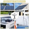Anbte 10pcs Solar Panels Centre Clamps 30mm, Aluminium Solar Panel