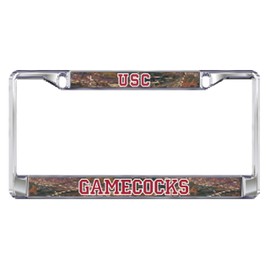 South Carolina Plate_Frame (DOMED CAMO USC PLATE FRAME (31140))