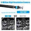 F220 5.5mm Industrial Endoscope WiFi Borescope Inspection Camera Built-in 6