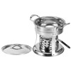 Stainless Steel Hot Pot Stove Outdoor Camping Hot Pot Stove
