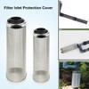 Bilindasly 12mm Stainless Steel Aquarium Inflow Inlet Filter Aquarium Filter