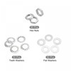 sourcing map Pack of 150 Lamp Tubes Lock Nuts M10