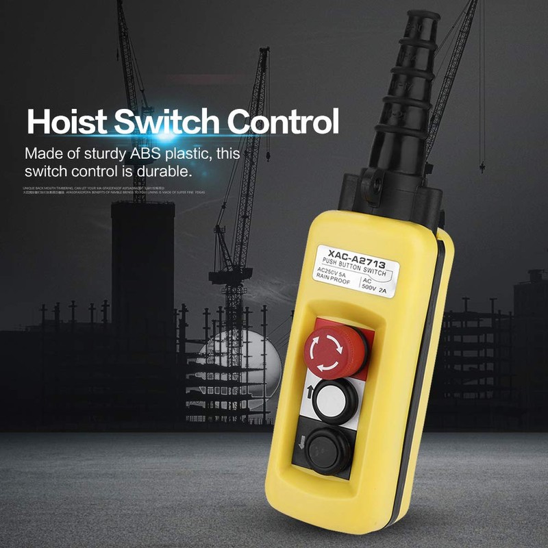 Hoist Crane Push Button Switch with Emergency Stop XAC-A2713 Crane