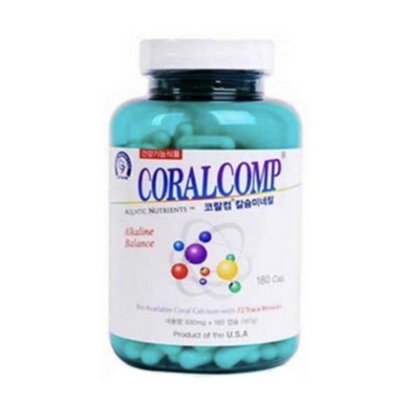 [U.S. Genuine] Coral Calcium Magnesium Mineral Coralcom 2-month supply for bones, teeth, nerves and muscles / [미국정품] 산호 칼슘 마그네슘 미네랄 코랄컴 2개월분 뼈 치아 신경 근육