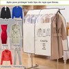 Protector de Ropa Colgante,Funda protectora para ropa, ideal para vestidos,