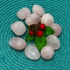 Namzi Brazilian Tumbled Polished Natural Rose Quartz Stones, Crystals and