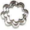 Staedter 3 Piece Flower Terrace Cutter Set, 3/4/5 cm, Stainless