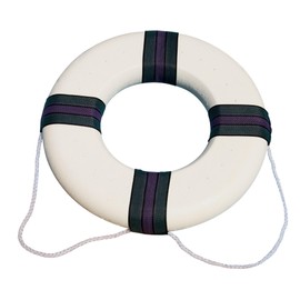 Foam Ring Buoy in White
