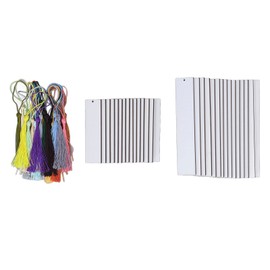 60 Pcs Sublimation Blanks Bookmark Double Sided Sublimation Blanks Products with Colorful Tassels for DIY Gift Labels