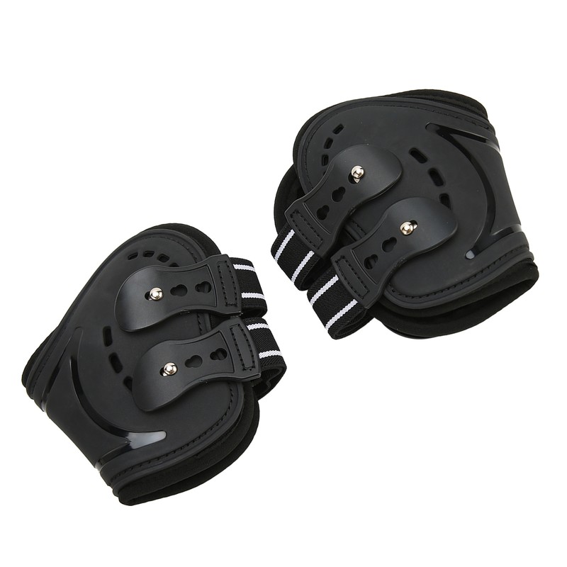 Horse Hind Leg Boots Breathable Impact Resistant Adjustable Prevent Slip