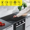 FLASLD Fireproof Electric Stove Top Cover, Heavy Duty Double 29.5×21