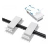 Estuchelandia 10 Pzs Clip Organizador Cables Sujetador Agarre Autoadhesivo
