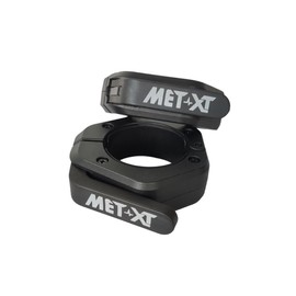Met-XT Olympic Barbell Clamps Collars, Magnetic, Quick Release, Pair of Locking Weight Clips Fits 2 Inch Barbell, for Weightlifting