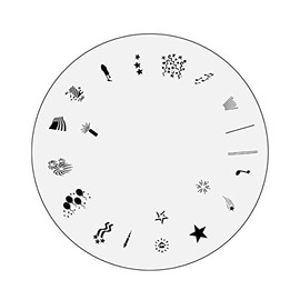 Nail Master Design Wheel: 4Th Of July
