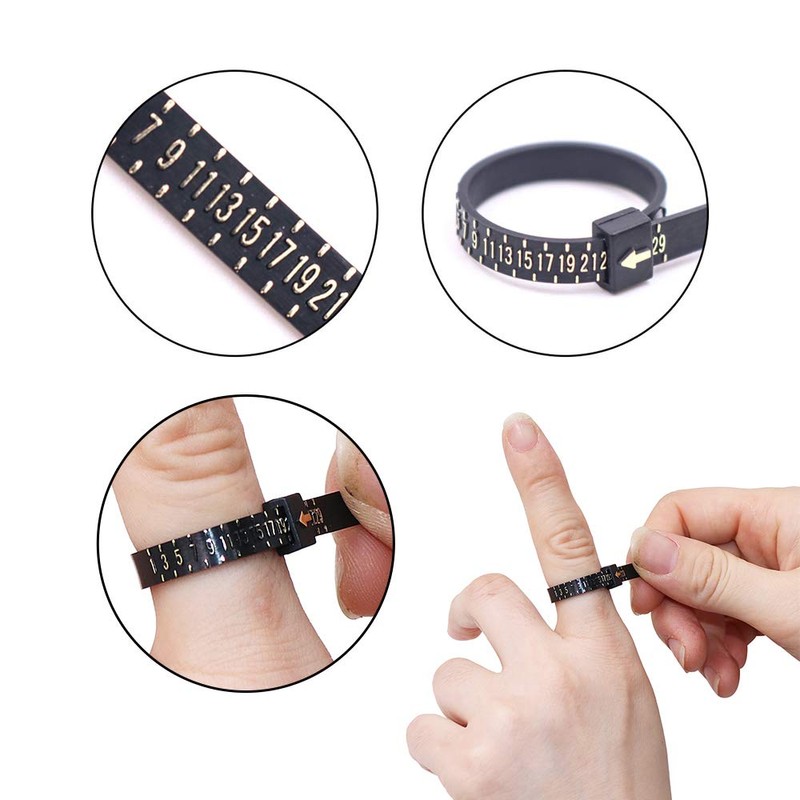 AmoYoung Ring Gauge Band, Japanese Standard Size 1-29 & 1-30