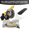 RMSPO DW-1 Zero Clearance Insert Fits for Dewalt Fixed Miter