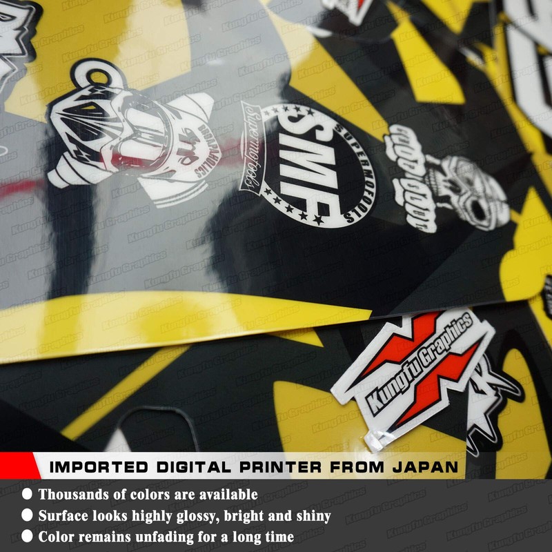 Kungfu Graphics Decal Kit for Sur-Ron Light Bee X with