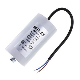 Start-up capacitor motor capacitor 150µF 400V 65 x 119 mm cable; Miflex; 150uF