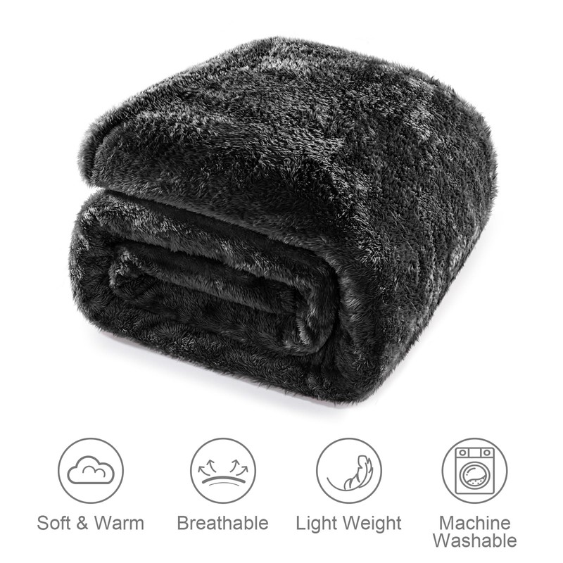 Whale Flotilla Cuddly Fluffy Blanket, Warm Fleece Blanket / Sofa