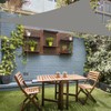 UV Resistant Sun Shade 10 FT Triangle Sail Canopy Garden