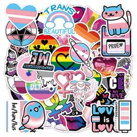 EOWVISN 120 Rainbow Graffiti Stickers, Waterproof Stickers, Creative Decorative Stickers, Can Be Used To Decorate Water Bottles, Notebooks, Skateboards, Mobile Phones, And Guitars
