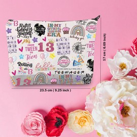 TSOTMO 13th Birthday Gift Birthday Wish Gift 13 Year Old Gift Birthday Queen Merch Bag (C.13th)