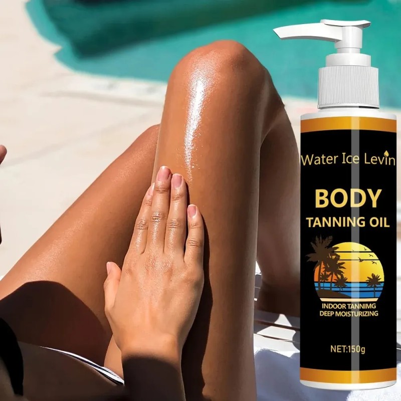 Aceite De Bronceado Unisex Tener Piel Color Oscuro Sencilla
