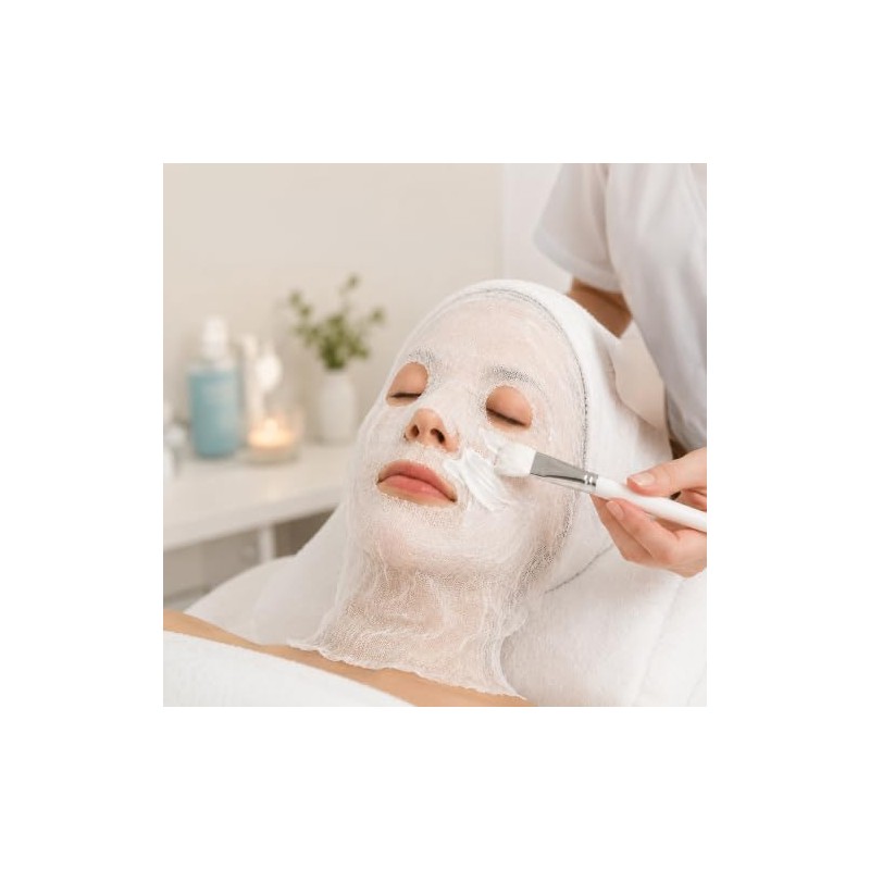 For Pro Precut 100% Cotton Gauze Facial Mask, 100 Count