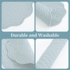 BALAPET Quilted Placemats Set of 6, 100% Cotton 14" Table