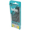 Heller Tools 168724" 0333" Brad Point Bit, Black/Silver, Set of