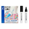 Pilot Pintor Medium Line Bullet Paint Marker 4.5mm Tip- Black