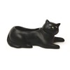 Kikkerland Cosmo The Black Cat Porcelain Planter, for Succulents, Herbs,