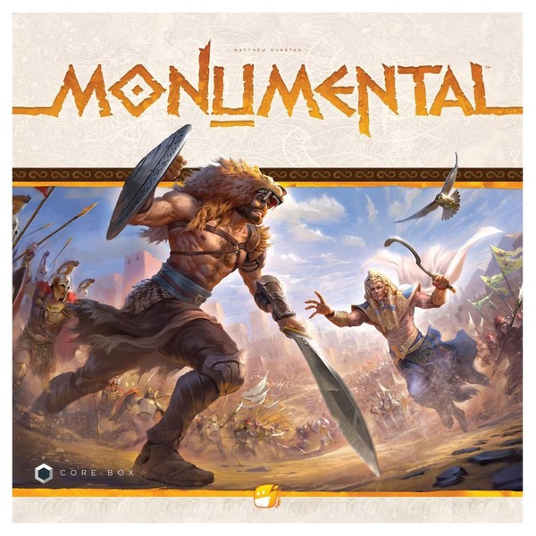 Funforge: Monumental - Civilization & Deckbuilding Board Game, Adults &